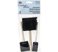 Royal & Langnickel Foam Brush set 3 pezzi assortiti Dimensioni spazzole