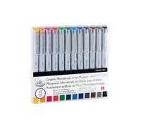Royal & Langnickel Grafico Micro Spazzola Artista Evidenziatori Set Di 12 Colori