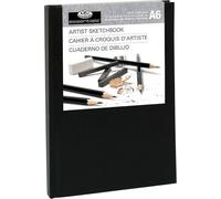 Royal & Langnickel Hardbound Taccuino da disegno A6 110 g Black