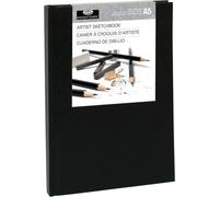 Royal & Langnickel - Blocco per schizzi con costa rigida, 15 x 21 cm circa, 80 fogli