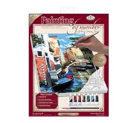 Royal & Langnickel - Kit per pittura numerata, motivo: "panorama veneziano", serie tele artistiche piccole