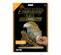 Royal & Langnickel oro incisione arte A4 Dimensioni Eagles per pittura Set