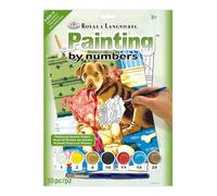 Royal & Langnickel painting by Numbers cucciolo di formato A4 con pittura, motivo: orsetto