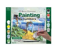 Royal & Langnickel PAL9 - Kit per pittura numerata, motivo "Giardino affacciato sul mare"