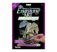 Royal & Langnickel Pegasus - Set di pittura con incisione fosforescente, formato A4