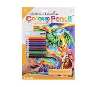Royal Langnickel Pencil & Colour by Numbers Set Sorcerer
