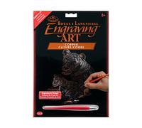 Royal & Langnickel rame incisione artistica A4 Dimensioni Lioness e Cub Set per pittura