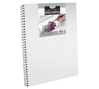 Royal & Langnickel RCSB-A4 - Quaderno da disegno con copertine rivestite di tela, beige