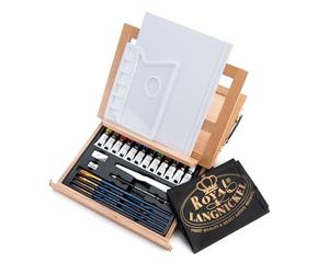 Royal & Langnickel REA-4901 - Set per Pittura acrilica con Custodia
