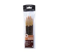 Royal & Langnickel RSET-9167 - Set 6 pennelli Taklon a punta tonda