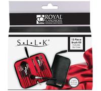 Royal & Langnickel S. I. L.K Vegani 13pc Make-Up Spazzola Custodia Set