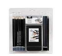 ROYAL & LANGNICKEL - Set di acquerelli a matita per schizzi 13 teoliges Graphit Skizzen & Block Set