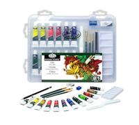 Royal & Langnickel, set di colori a olio in valigetta piccola trasparente