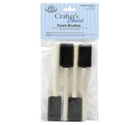 Royal & Langnickel Spazzole in schiuma, colore nero, 2,5 cm