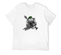 Royal Marine T-Shirt Commando SBS Navy Bootneck Beret cap Badge British Bulldog Men M
