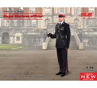 ICM Kit modello in plastica Royal Marines Officer scala 1:16 – 100% nuovi stampi – ICM16012