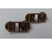 Royal Marines Titoli Emesso No1 Abito Metallo RM Originale Britannica Issue -