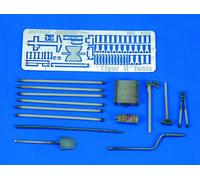 Royal Model RM456 - 1:3 5 Tiger II Tools & Holders-Wwii - Accessori - Nuovo