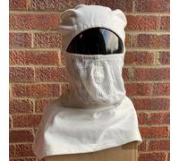 ROYAL NAVY Surplus Bianco Anti Flash Hood Copricapo Fuoco Ritardante Issue SG