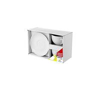 Royal Norfolk 8672663 Confezione 2 Jumbo PCL BB, CC 380 C/P, 5419, Porcellana, Bianco