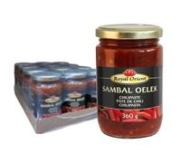 Royal Orient Sambal Oelek, 12 x 360 g - Pasta di Peperoncino