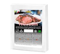 Royal Pack iVacuum buste sottovuoto goffrate per cottura, confezione da 25 sacchetti, formato cm: 25x35