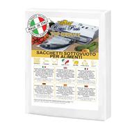 Royal Pack TOPQUALITY buste sottovuoto goffrate da un lato e lisce dall'altro. Universali, alta qualità, alto spessore. Confezioni da 25, 50 e 100 sacchetti. Made in Italy