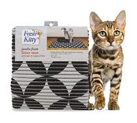 Royal Pet Fresh Kitty lettiera in gommapiuma con Cerchi Grigio/Nero