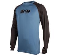 Royal Racing Maillot Core-Molti Longue, Maglia Manica Lunga Uomo, Nero/Blu, L