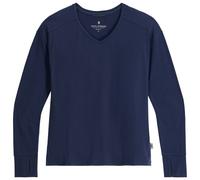 Royal Robbins - Women's Madera V Neck - Maglia a manica lunga S blu