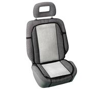 COPRISEDILE SCHIENALE PER AUTO UNIVERSALE A MOLLE TESSUTO VENTILATO GRIGIO LAMPA