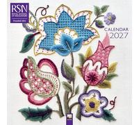 Royal School of Needlework Wall Calendar 2027 (Art Calendar)