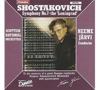 Dmitri Shostakovich Symphony No. 7 - The 'Leningrad' (Jarvi, Scottish No) (CD)