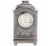 Royal Selangor Hand Finished Inspired Collection Pewter Carriage Table Clock