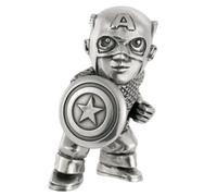 Royal Selangor Hand Finished Marvel Collection Pewter Captain America Miniature