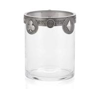 Royal Selangor High Quality Ace Pewter Glass Ice Bucket with Handles Silver