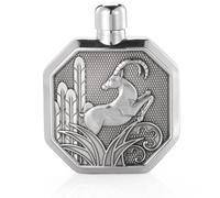 Royal Selangor High Quality Collectible Pewter Gazelle Hip Flask Small 100mL