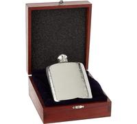 Royal Selangor High Quality Pewter Hip Flask with Wooden Gift Box 14 apacity