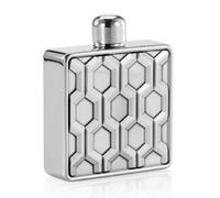 Royal Selangor High Quality Pewter Polished Hexagon Hip Flask 10 apacity