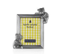 Royal Selangor High Quality Rectangular Teddy Bear Wall Mount Photo Frame 3R