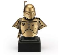 Royal Selangor Busto dorato Boba Fett in peltro in edizione limitata - Statua di Star Wars/statua/da collezione