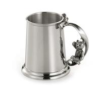 Royal Selangor Pewter Teddy Bears Picnic Christening Tankard 14 apacity