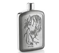 Royal Selangor Quality Pewter Collection Rulz Stallion Hip Flask 15 apacity