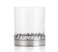 Royal Selangor Toolbar Collection Pewter Designer Highball Glass for Whiskey