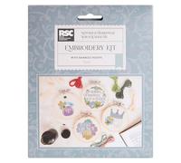 Royal Shakespeare Company - Kit di decorazioni per ricamo, set da 4 pezzi, tragedia, set da ricamo per adulti, kit per ricamo con motivi, hobby di cucito, regali di Natale, artigianato