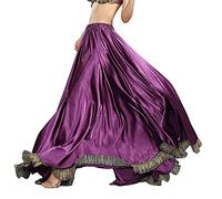 ROYAL SMEELA Gonna Flamenco per Donna Gypsy 12 Yards Gonna Lunga Intera Danza del Ventre Gonne da Ballo a 360 Grad Gonna Maxi con Orlo Grande vestitos da Ballo Danza del Ventre Costume