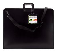 Royal Spazzola Rigida in Nylon Nero portfolio-17-inch X 56 CM