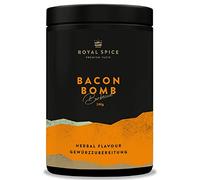 Royal Spice Bacon Bomb Mix di spezie 240 g - Condimento aromatico di carne macinata con nota BBQ - Per Bacon Bomb, polpette, polpettoni e mett - Griglia, affumicatore e padella - Vegano e senza