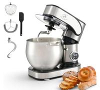 Royal Swiss Impastatrice Planetaria 12L 2000 Watt, Robot da Cucina Professionale con Display LED Touch, 12 Velocità e Timer, Ciotola Inox XXL, Sistema Planetario, Accessori Completi per Impasti, Pane