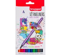 Royal Talens Bruynzeel Fineliner, Set of 12 (60241112)